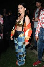 KATY PERRY at Jeremy Scott and Moschino