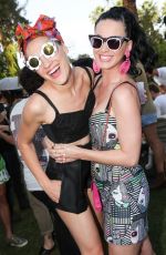 KATY PERRY at Mac Cosmetics Pool Party in Palm Springs