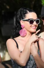 KATY PERRY at Mac Cosmetics Pool Party in Palm Springs