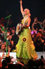 KATY PERRY Performs on Her Tour in Shanghai