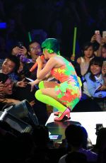 KATY PERRY Performs on Her Tour in Shanghai