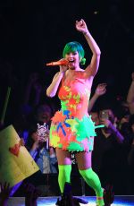 KATY PERRY Performs on Her Tour in Shanghai
