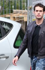 KELLU BROOK and Jeremy Parisis Out and About in Paris