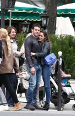 KELLU BROOK and Jeremy Parisis Out and About in Paris