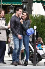 KELLU BROOK and Jeremy Parisis Out and About in Paris
