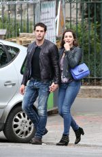 KELLU BROOK and Jeremy Parisis Out and About in Paris