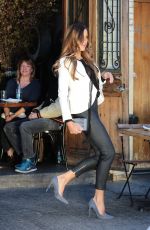 KELLY BENSIMON on the Set of a Photoshoot in New York