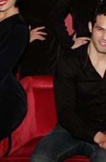 KELLY BROOK and Jeremy Parisis at Crazy Horse in Paris