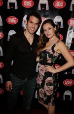 KELLY BROOK and Jeremy Parisis at Crazy Horse in Paris