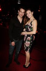 KELLY BROOK and Jeremy Parisis at Crazy Horse in Paris