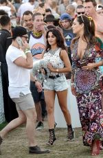 KELLY BROOK at Coachella Music Festival in Indio 04/18/2015