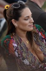 KELLY BROOK at Coachella Music Festival in Indio 04/18/2015