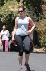 KELLY BROOK Hikinig at Runyon Canyon Park in Los Angeles 04/26/2015