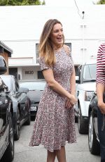KELLY BROOK Leaves a Hair Salon in West Hollywood 04/24/2015
