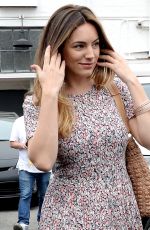 KELLY BROOK Leaves a Hair Salon in West Hollywood 04/24/2015