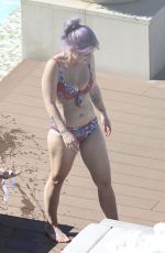 KELLY OSBOURNE in Bikini at a Pool in Sydney