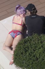 KELLY OSBOURNE in Bikini at a Pool in Sydney