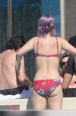 KELLY OSBOURNE in Bikini at a Pool in Sydney