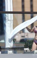 KELLY OSBOURNE in Bikini at a Pool in Sydney