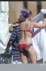 KELLY OSBOURNE in Bikini at a Pool in Sydney