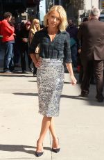 KELLY RIPA Arrives at The Late Show with David Letterman
