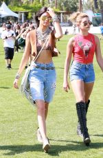 KENDALL and KYILE JENNER and HAILEY BALDWIN at Coachella Music Festival, Day 1