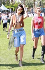 KENDALL and KYILE JENNER and HAILEY BALDWIN at Coachella Music Festival, Day 1