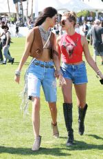 KENDALL and KYILE JENNER and HAILEY BALDWIN at Coachella Music Festival, Day 1