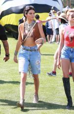 KENDALL and KYILE JENNER and HAILEY BALDWIN at Coachella Music Festival, Day 1