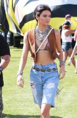 KENDALL and KYILE JENNER and HAILEY BALDWIN at Coachella Music Festival, Day 1