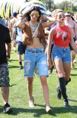 KENDALL and KYILE JENNER and HAILEY BALDWIN at Coachella Music Festival, Day 1
