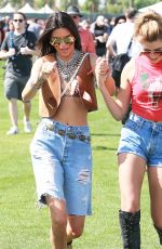 KENDALL and KYILE JENNER and HAILEY BALDWIN at Coachella Music Festival, Day 1