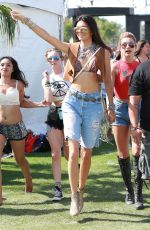 KENDALL and KYILE JENNER and HAILEY BALDWIN at Coachella Music Festival, Day 1