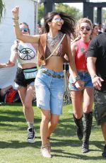 KENDALL and KYILE JENNER and HAILEY BALDWIN at Coachella Music Festival, Day 1