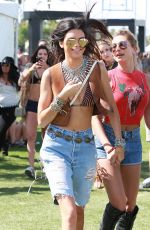 KENDALL and KYILE JENNER and HAILEY BALDWIN at Coachella Music Festival, Day 1