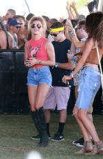 KENDALL and KYILE JENNER and HAILEY BALDWIN at Coachella Music Festival, Day 1