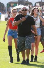 KENDALL and KYILE JENNER and HAILEY BALDWIN at Coachella Music Festival, Day 1