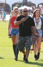 KENDALL and KYILE JENNER and HAILEY BALDWIN at Coachella Music Festival, Day 1