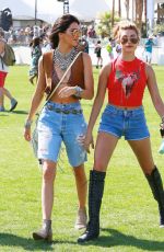 KENDALL and KYILE JENNER and HAILEY BALDWIN at Coachella Music Festival, Day 1