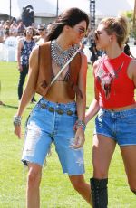 KENDALL and KYILE JENNER and HAILEY BALDWIN at Coachella Music Festival, Day 1