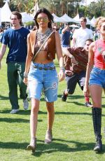 KENDALL and KYILE JENNER and HAILEY BALDWIN at Coachella Music Festival, Day 1