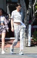 KENDALL and KYLIE JENNER Out for Lunch in Los Angeles