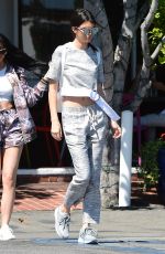 KENDALL and KYLIE JENNER Out for Lunch in Los Angeles