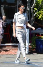 KENDALL and KYLIE JENNER Out for Lunch in Los Angeles