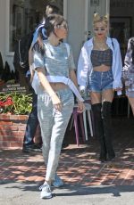 KENDALL and KYLIE JENNER Out for Lunch in Los Angeles