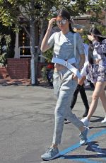 KENDALL and KYLIE JENNER Out for Lunch in Los Angeles