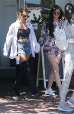 KENDALL and KYLIE JENNER Out for Lunch in Los Angeles
