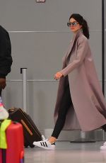 KENDALL JENNER Arrives at JFK Airport in New York 04/25/2015