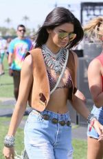 KENDALL JENNER at Coachella Music Festival, Day 1