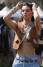 KENDALL JENNER at Coachella Music Festival, Day 1